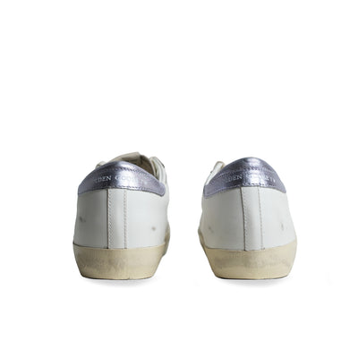 Golden Goose Super Star White Black Glicine Wmns
