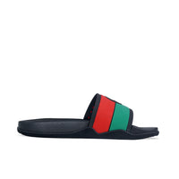 Gucci Rubber Interlock Black Red Green