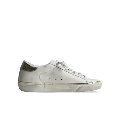 Golden Goose Super Star Optic White Platinum Wmns