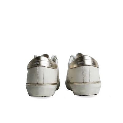 Golden Goose Super Star Optic White Platinum Wmns