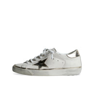 Golden Goose Super Star Optic White Platinum Wmns