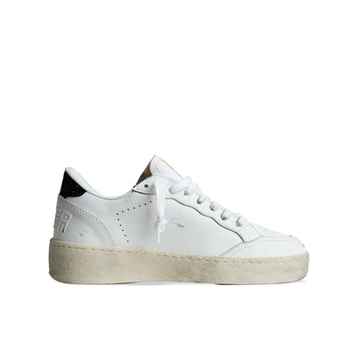 Golden Goose Ballstar 2 White Gold Black Wmns