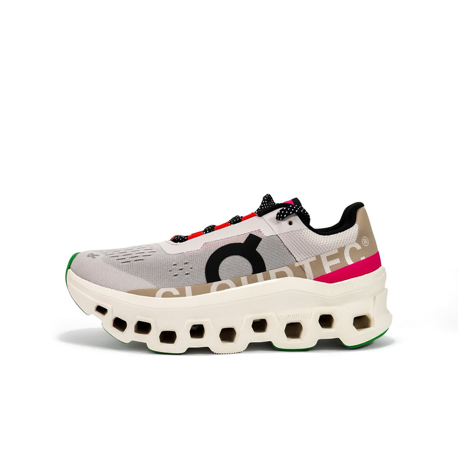 On Running Cloudmonster Silver Ivory Wmns