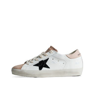 Golden Goose Super Star Milk Pink Dark Blue Wmns