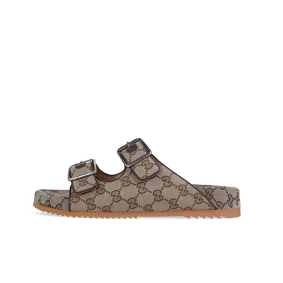 Gucci Slide Brown with buckle