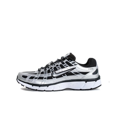 Nike P-6000 Metallic Silver Black White Wmns