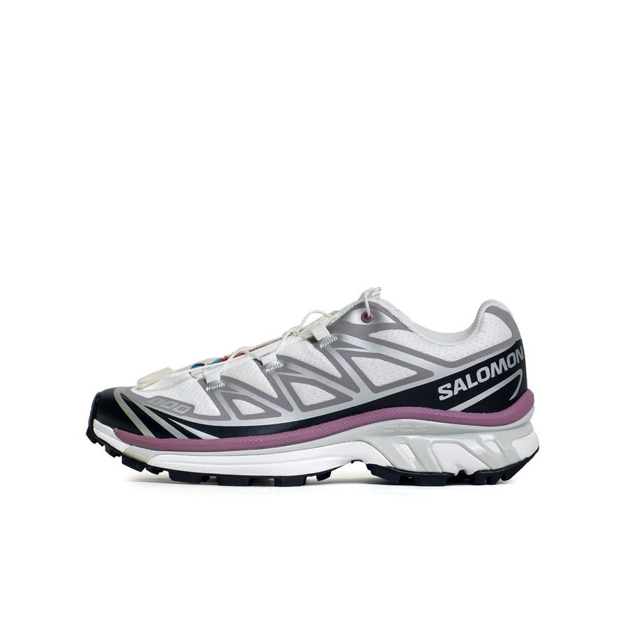 Salomon XT-6 White Black Dusky Orchid