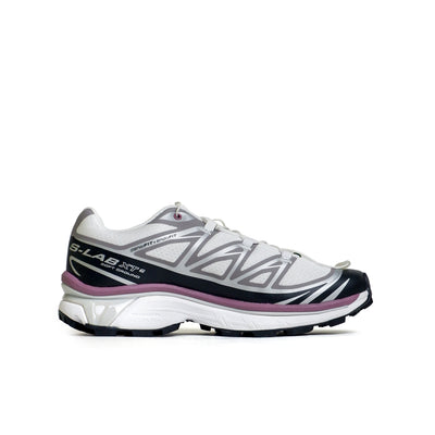 Salomon XT-6 White Black Dusky Orchid