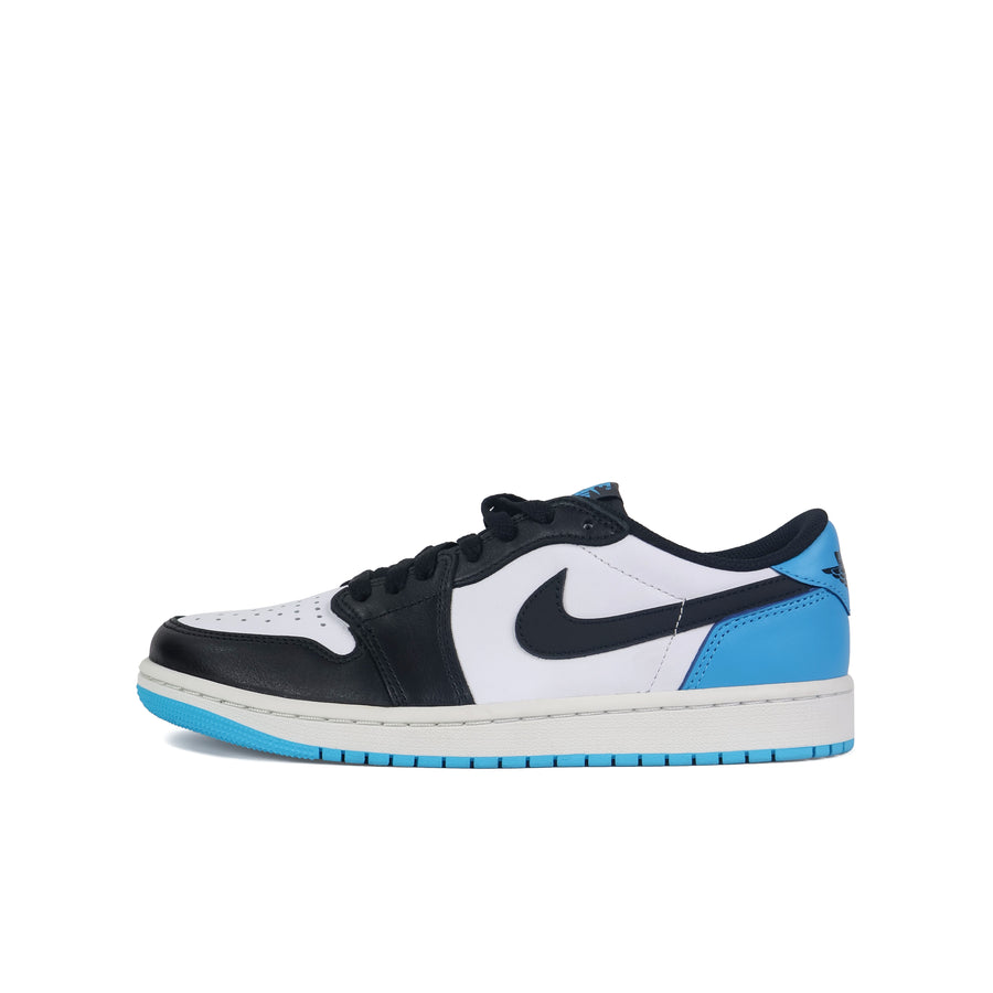 Jordan 1 Low OG Black Dark Powder Blue