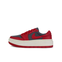 Jordan 1 Elevate Low Dark Grey Varsity Red Wmns