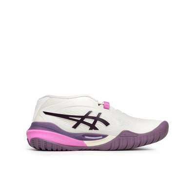 Asic Gel Resolution X Soft Oat Dark Aubergine Wmns
