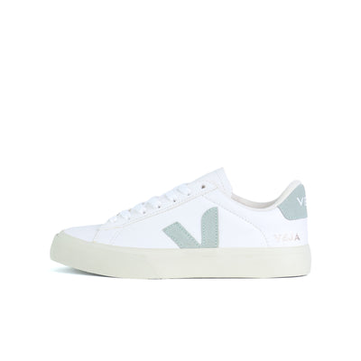Veja Recife Chromefree Leather White Steel Wmns