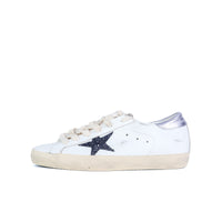 Golden Goose Super Star White Black Glicine Wmns