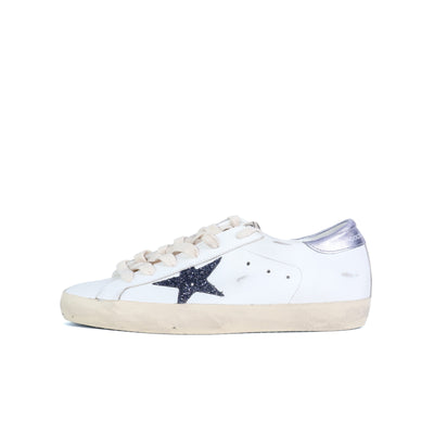 Golden Goose Super Star White Black Glicine Wmns