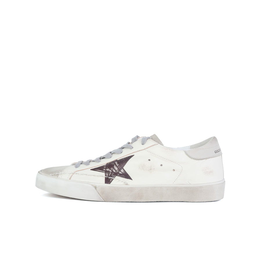 Golden Goose Super Star White Ice Brown