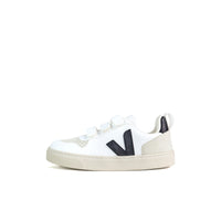 Veja Small V-10 CWL KIDS White Black