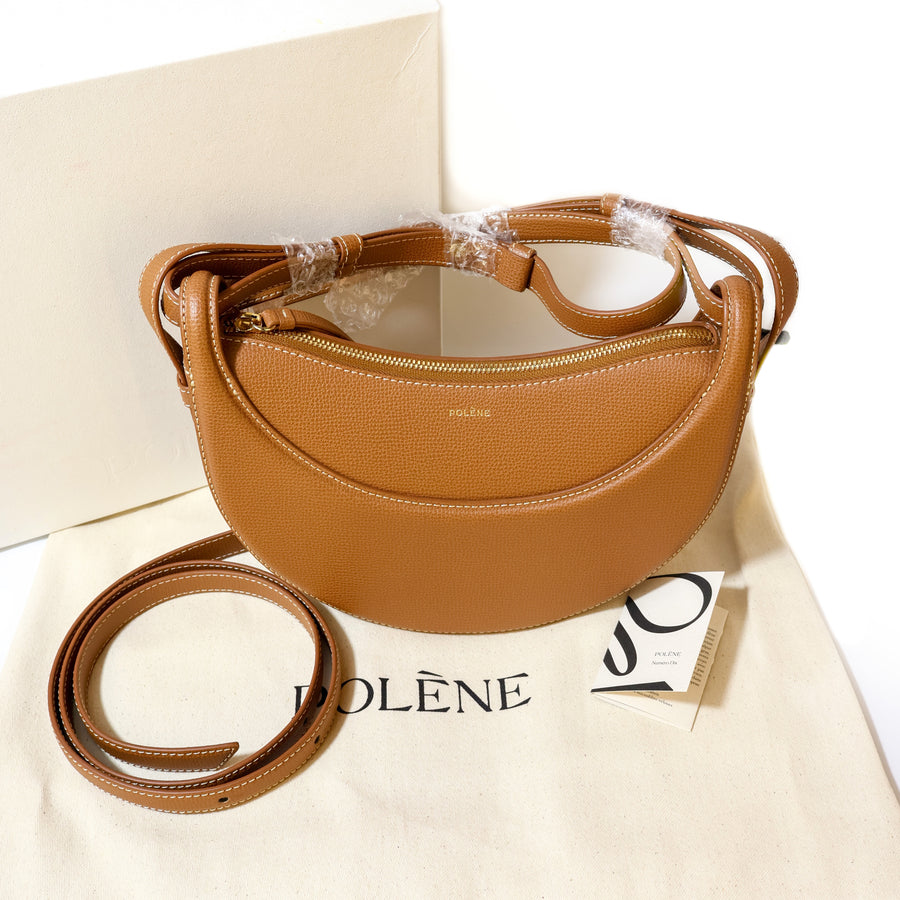 Polene Bag Numero Dix Brown
