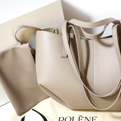 Polene Bag Cyme Mini Taupe