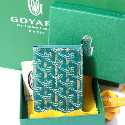 Goyard  St. Marc Green Wallet