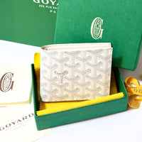 Goyard Wallet White