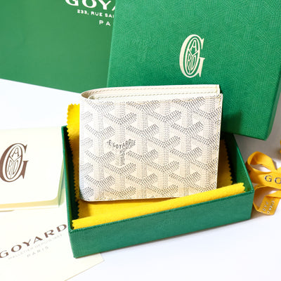 Goyard Wallet White