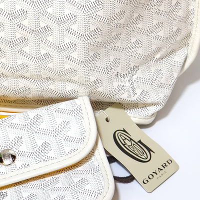 Goyard Mini Anjou White Reversible