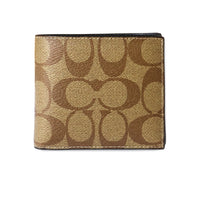 Coach Canvas Monogram Wallet
