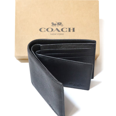 Coach Black Wallet