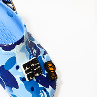 Bape X Crocs Classic Clogs Blue Camo