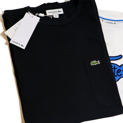 Lacoste Pocket Tee Black