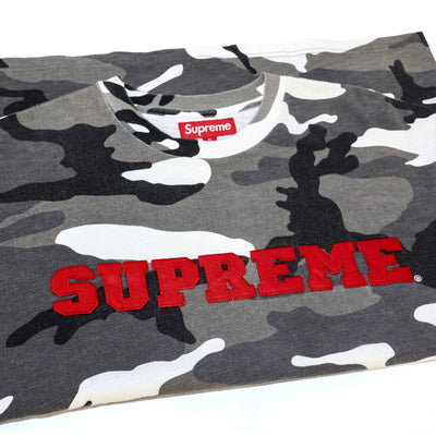 Supreme Collegiate S/S Top Snow Camo