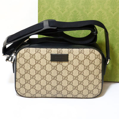 Gucci Sling Camera Bag Monogram Brown Small