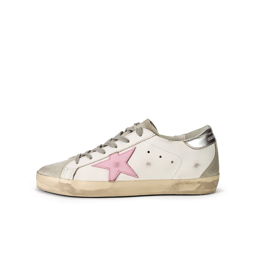 Golden Goose White Ice Orchid Pink Wmns