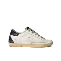 Golden Goose Super-Star White Purple Glitter Wmns