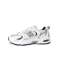 New Balance 530 White Silver Navy