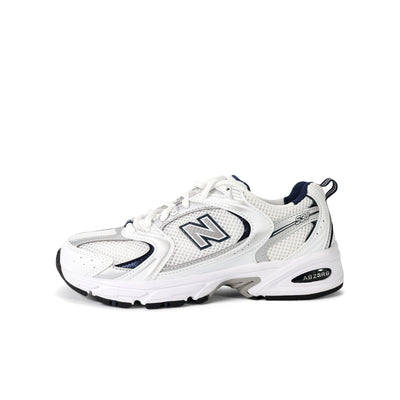 New Balance 530 White Silver Navy