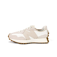 New Balance 327 Beige White Gum Pink Wmns