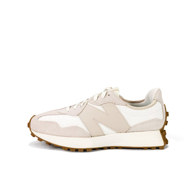 New Balance 327 Beige White Gum Pink Wmns