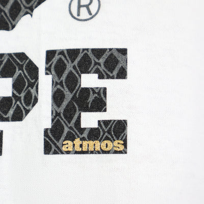 Bape Bathing Ape x Atmos College Tee White