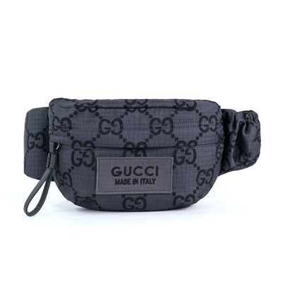 Gucci GG Ripstop Nylon Belt Bag grey