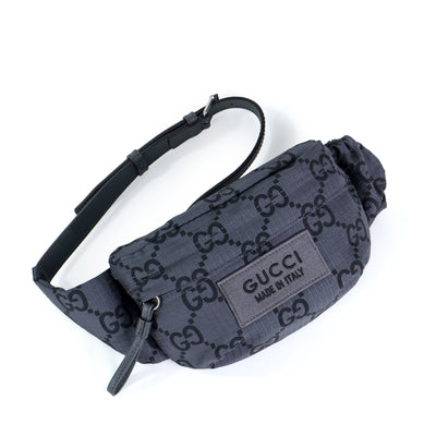 Gucci GG Ripstop Nylon Belt Bag grey