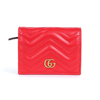 Gucci Marmont Mateless Wallet Pink