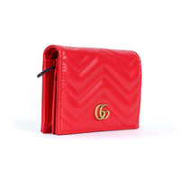 Gucci Marmont Mateless Wallet Pink