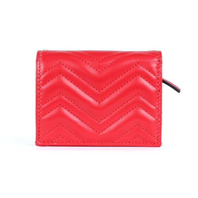 Gucci Marmont Mateless Wallet Pink