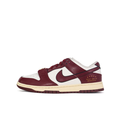 Nike Dunk Low Just Do It Sail Team Red Wmns