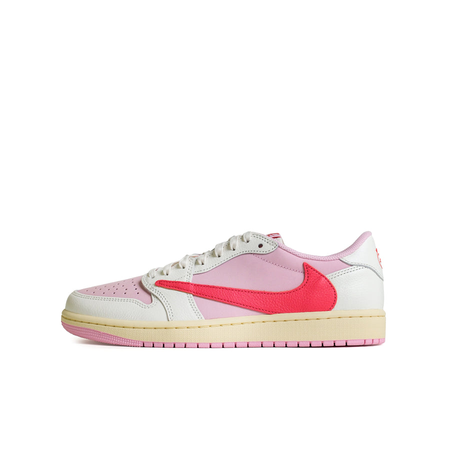 Jordan 1 Retro Low OG SP Travis Scott Sail Tropical Pink