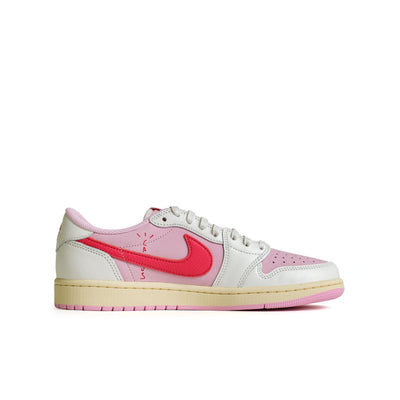 Jordan 1 Retro Low OG SP Travis Scott Sail Tropical Pink