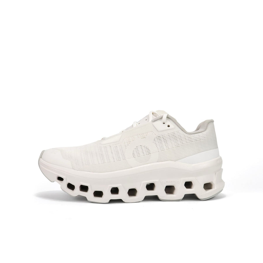 On Running Cloudmonster Void All White Wmns